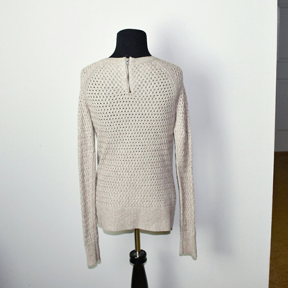 American Eagle Tan Cable Design Shirt - Picture 2 of 2